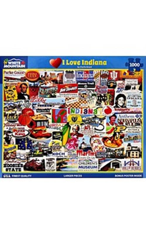 PUZ I LOVE INDIANA,1889