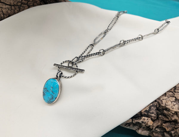 Tiffany Link Turquoise Necklace