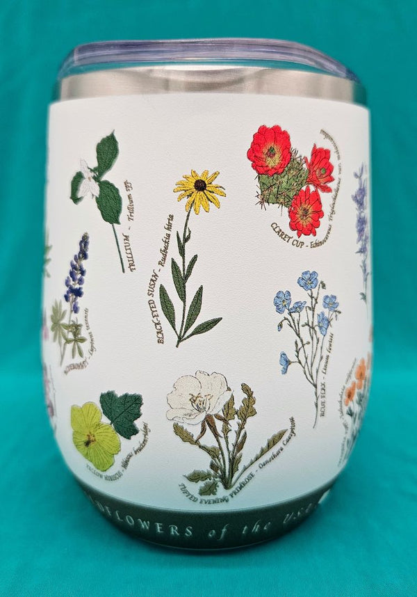 WINE TUMBLER WILDFLOWER