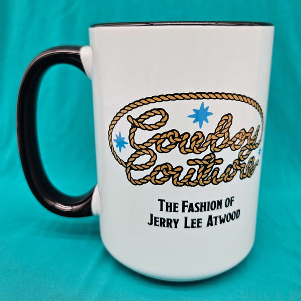 MUG BLACK  COWBOY COUTURE