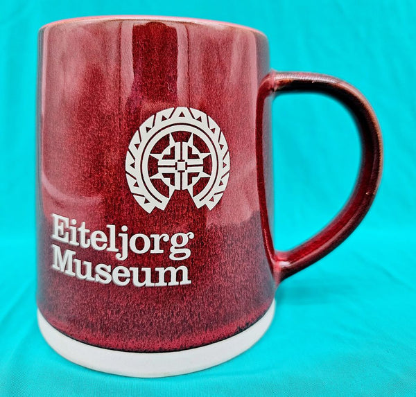 MUG EJ LOGO RED