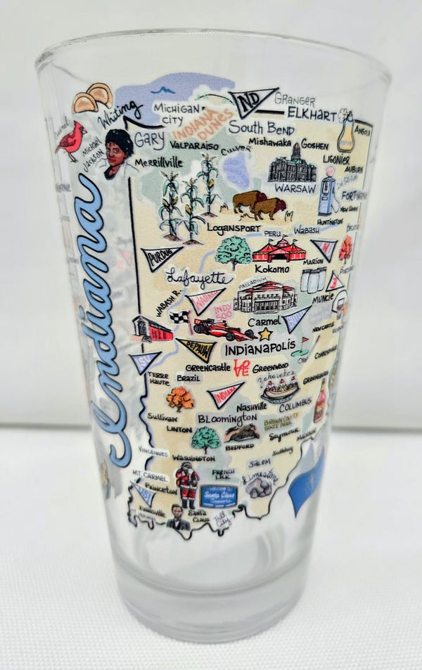PINT INDIANA MAP