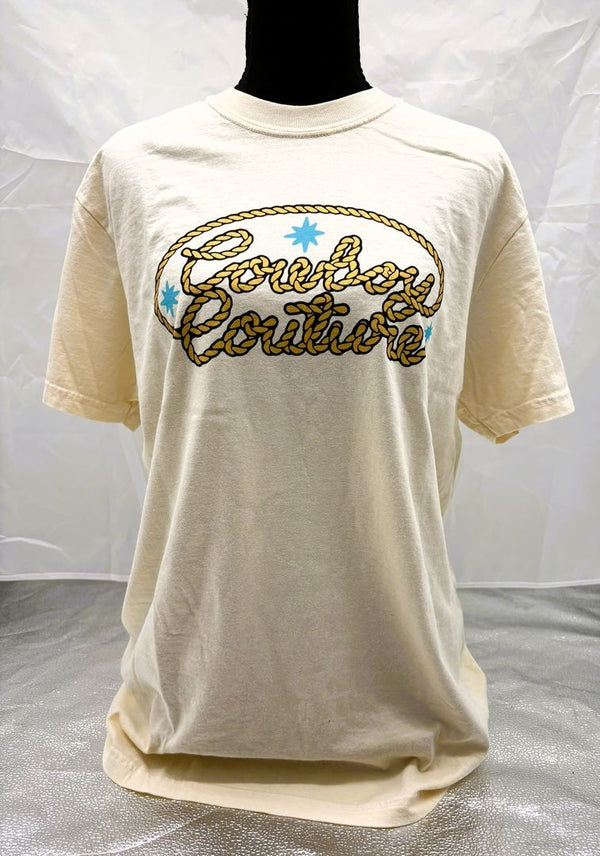 TEE IVORY COWBOY COUTURE