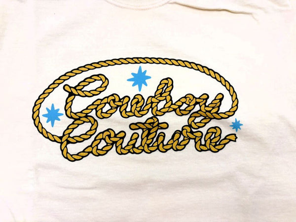 TEE IVORY COWBOY COUTURE