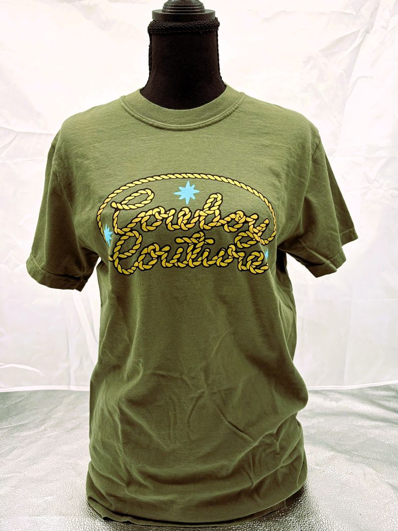 TEE SAGE COWBOY COUTURE