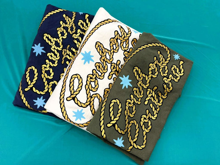 TEE NAVY COWBOY COUTURE