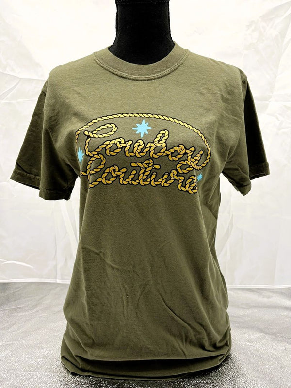 TEE SAGE COWBOY COUTURE