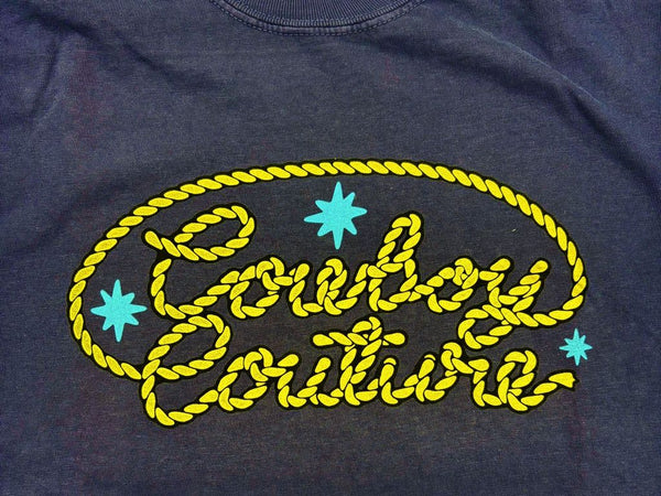 TEE NAVY COWBOY COUTURE