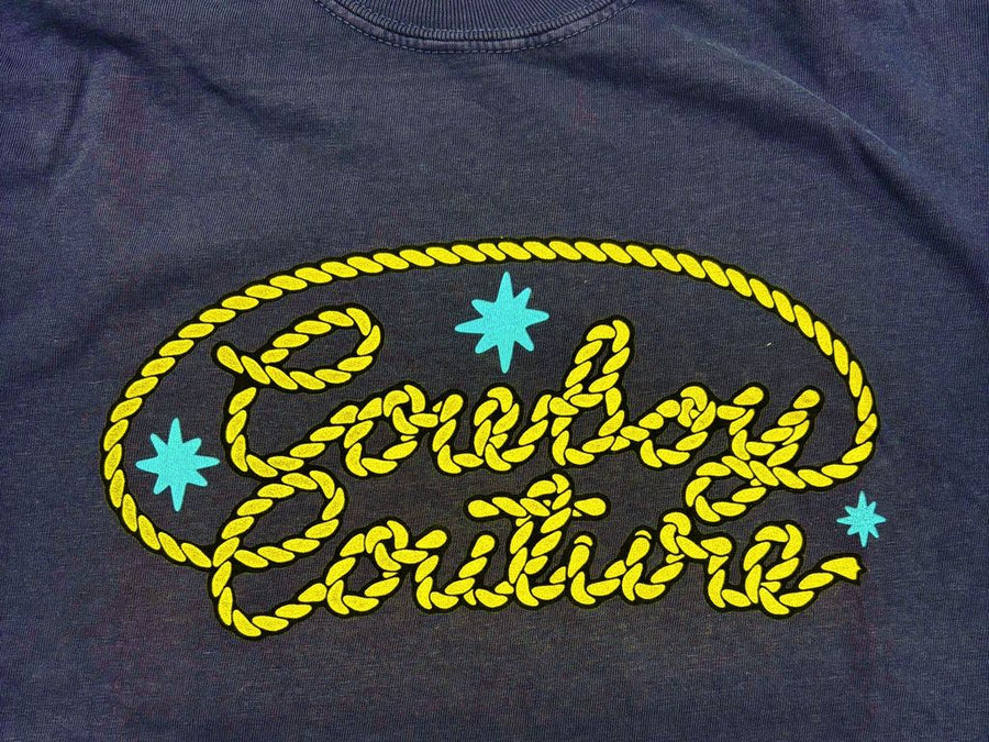 TEE NAVY COWBOY COUTURE