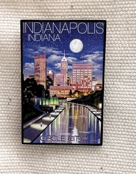 Indy Canal Pin