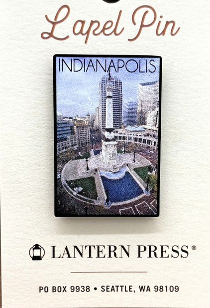 Indy Monument Pin