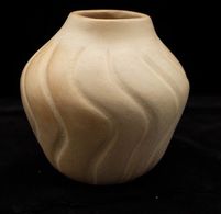 WHITE STONE POLISH SWIRL