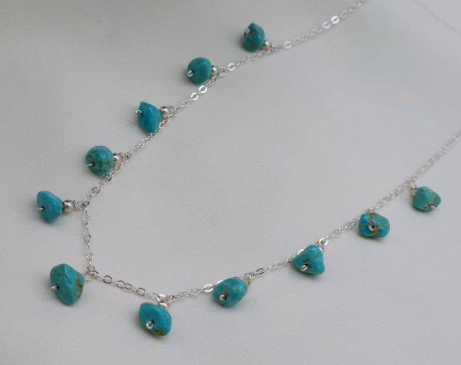 LC Tq 11 Beads Necklace
