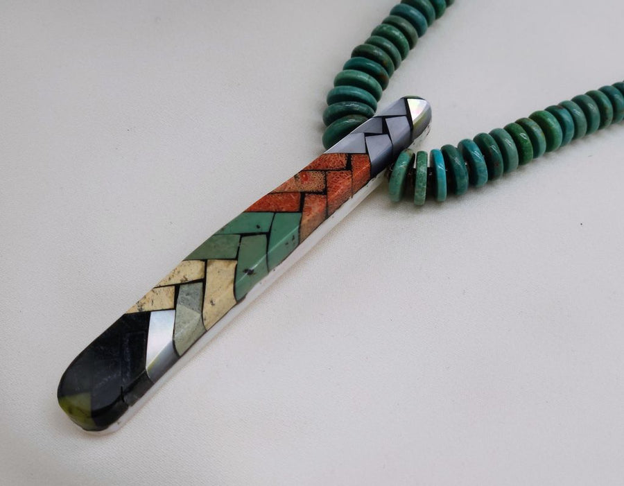 DR2 LNG Inlay PND Necklace
