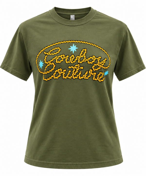 TEE SAGE COWBOY COUTURE