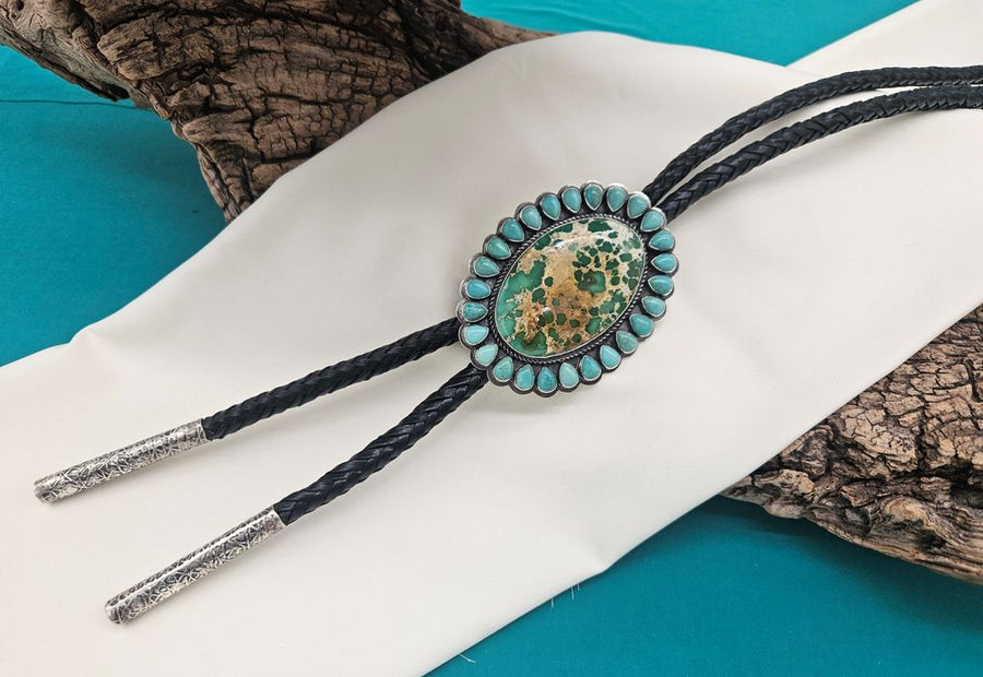 Bolo Sonoran Gold Turquoise