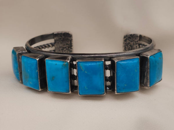 6 Square Sleeping Beauty Bracelet
