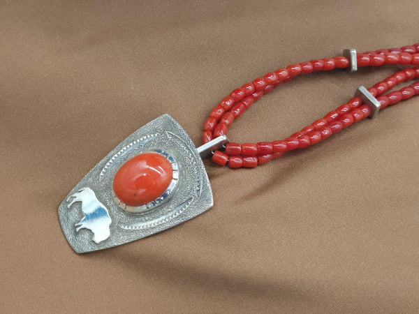 Bison Coral Necklace