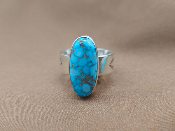 Kingman Waterway Turquoise Ring