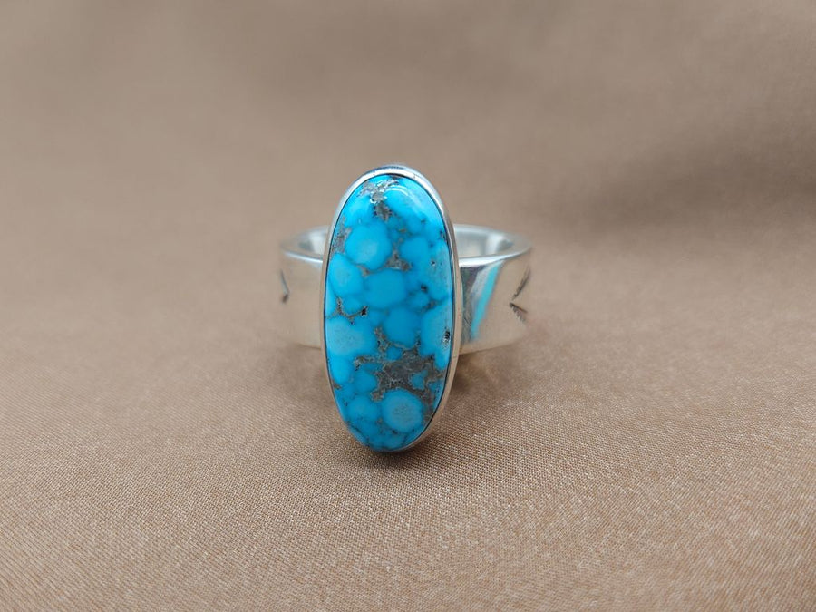Kingman Waterway Turquoise Ring