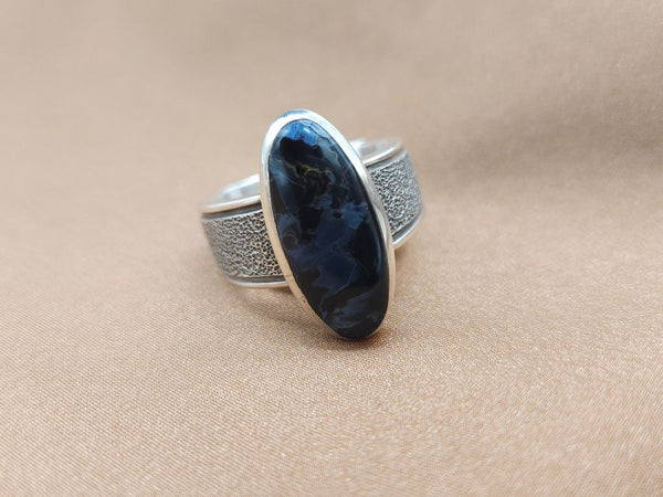Black Pietersite Ring