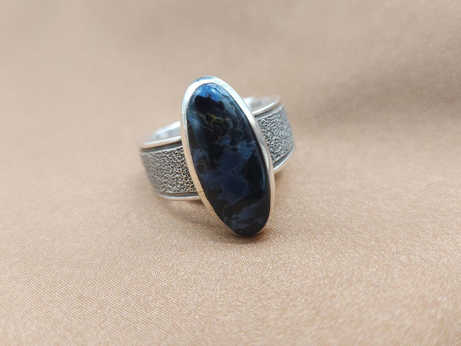Black Pietersite Ring