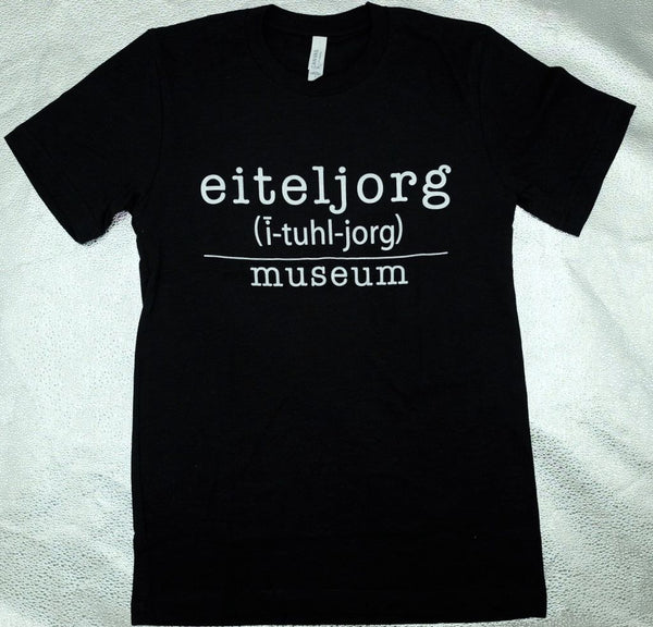 TEE EJ 2X BLK PHONETIC