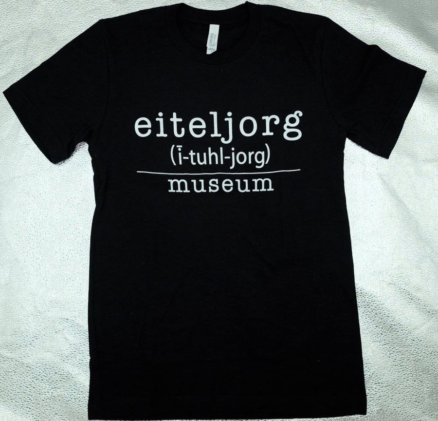 TEE EJ 2X BLK PHONETIC
